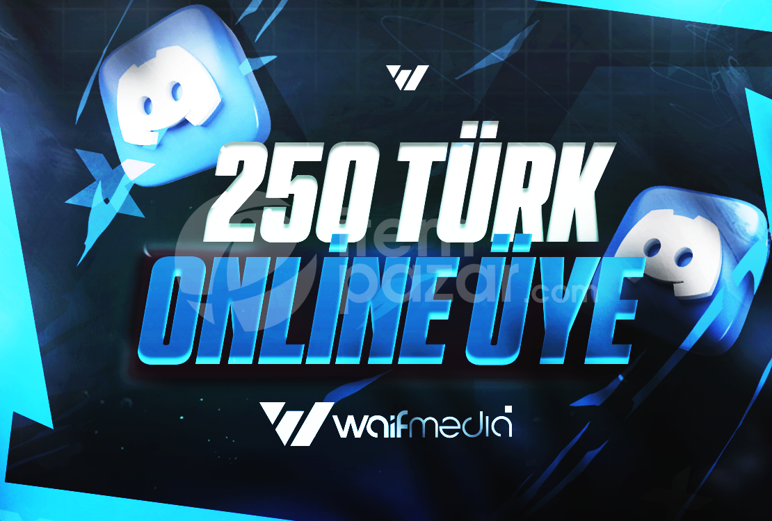 ⭐[TÜRK] Discord 250 Online Üye