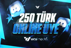 ⭐[TÜRK] Discord 250 Online Üye
