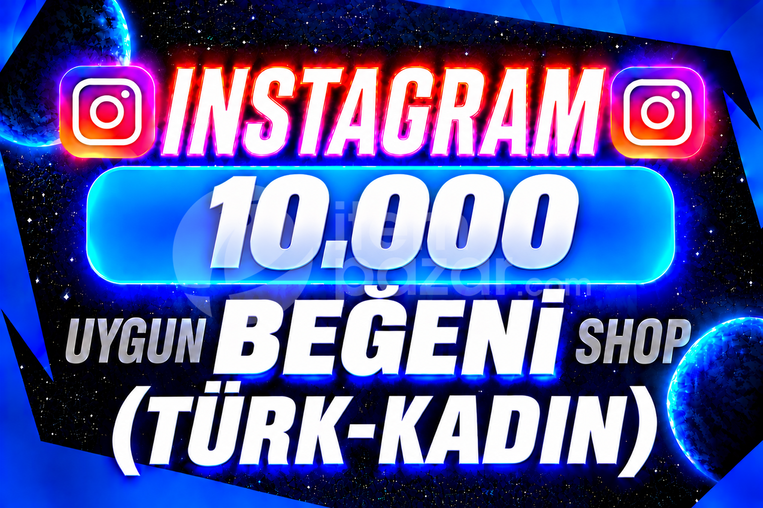 [TÜRK-KADIN] Instagram 10000 Beğeni | Elit ✅