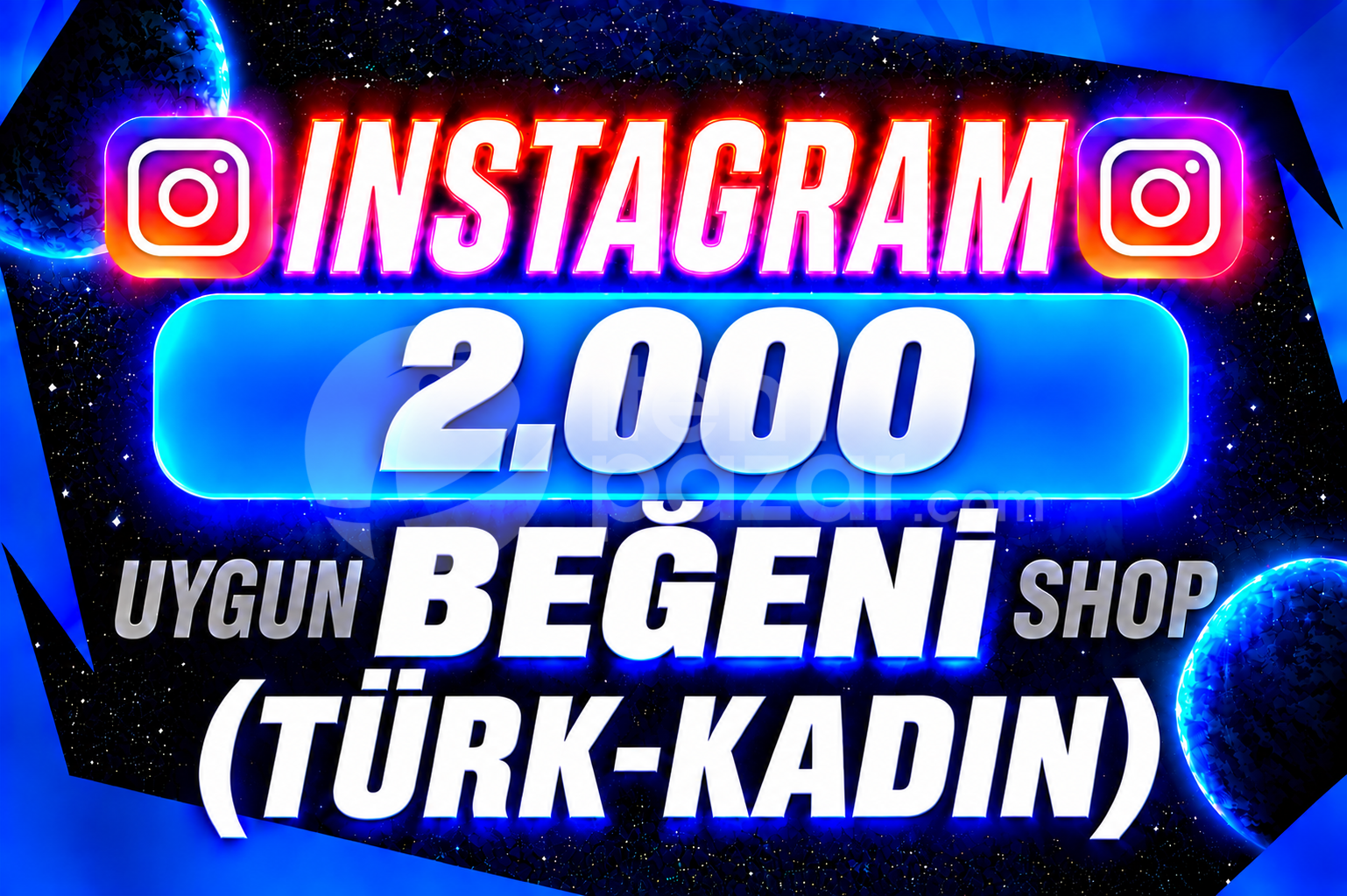 [TÜRK-KADIN] Instagram 2000 Beğeni | Elit ✅