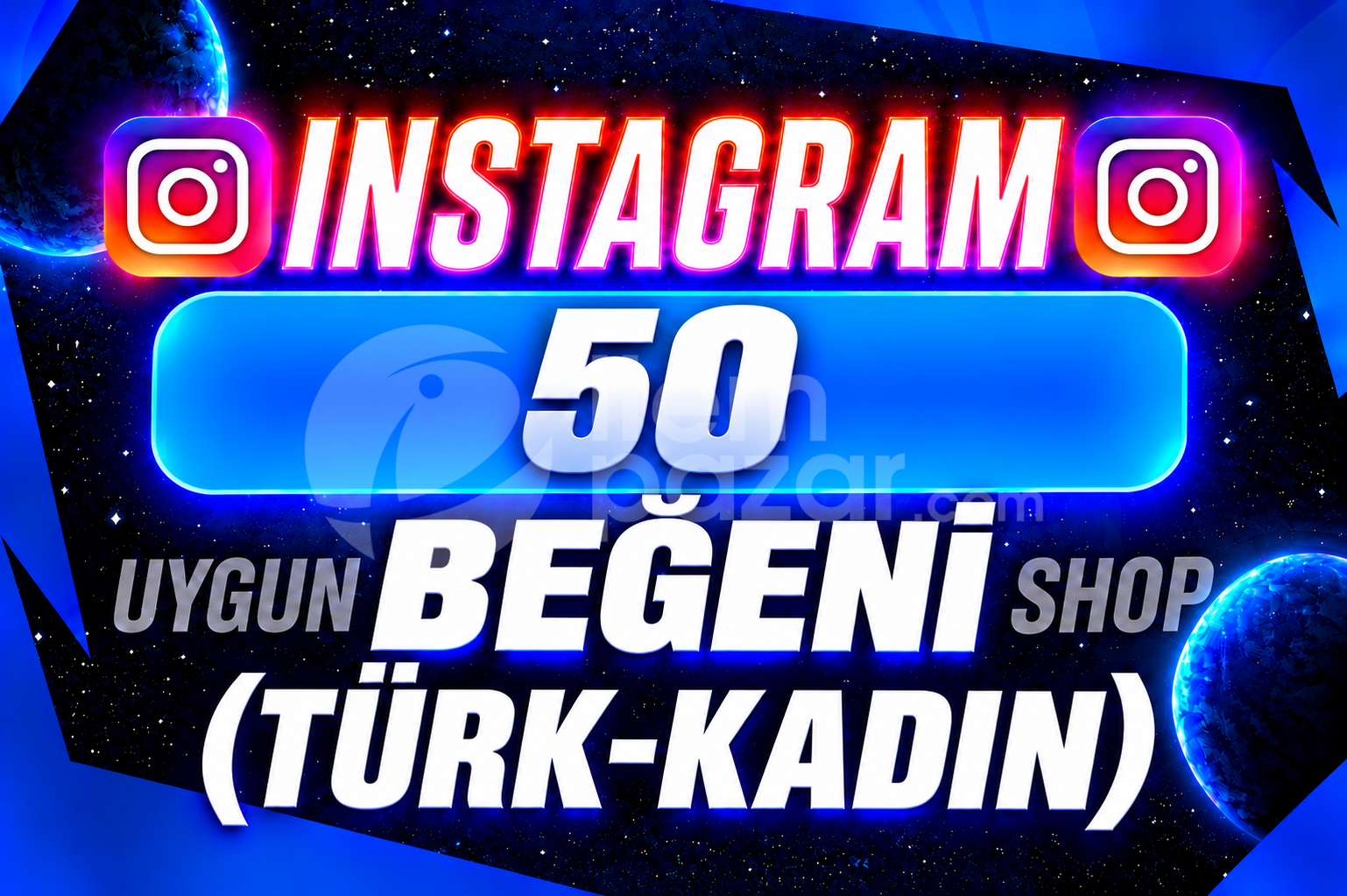 [TÜRK-KADIN] Instagram 50 Beğeni | Elit ✅