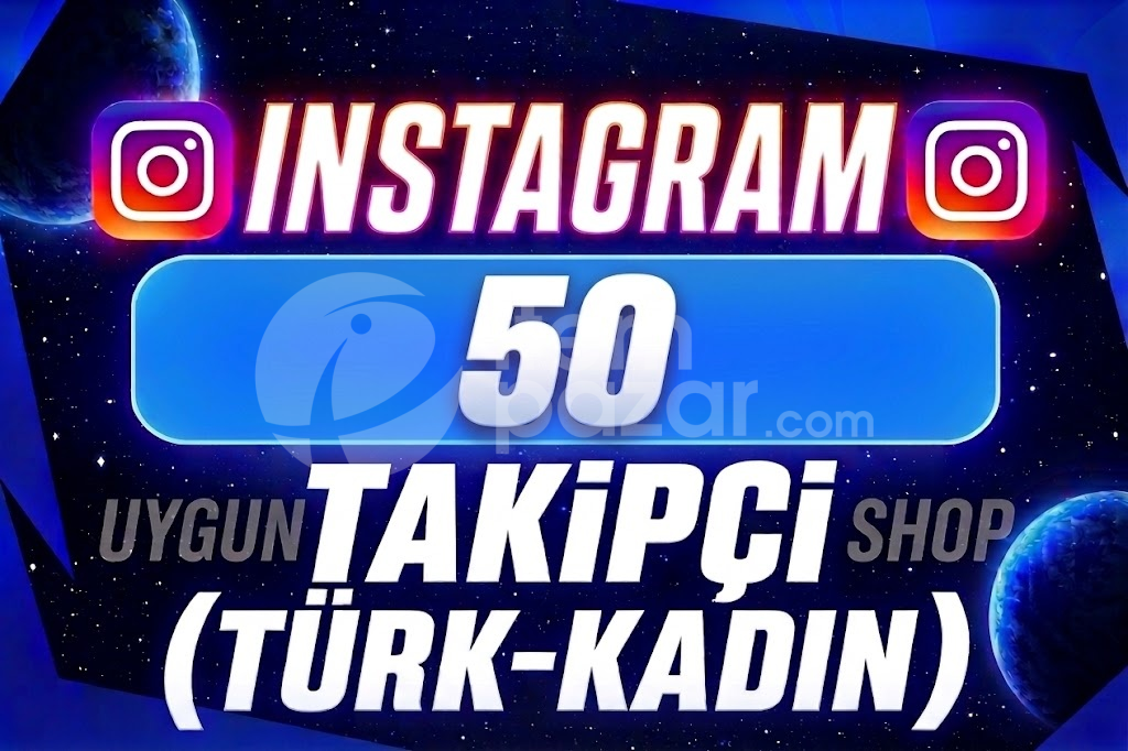 [TÜRK-KADIN] Instagram 50 Takipçi | Elit ✅