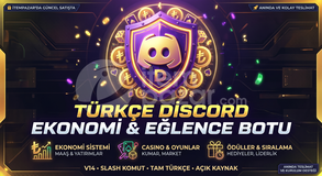 TÜRKÇE DİSCORD EKONOMİ & EĞLENCE BOTU |