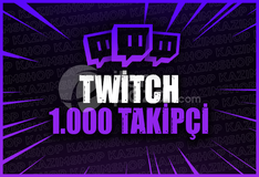 ⭐[GARANTİLİ] TWİTCH 1.000 TAKİPÇİ⭐