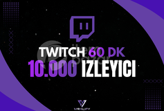 ⭐️TWITCH 10.000 İZLEYİCİ 60 DK⭐️
