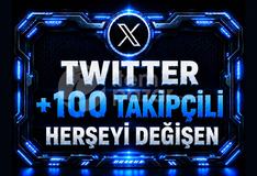 ⭐TWİTTER +100 TAKIPCILI 2007-2026 HESAP⭐
