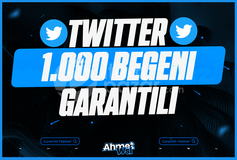 Twitter 1.000 Beğeni Garantili