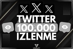 ⭐️TWITTER 100.000 İZLENME - HIZLI⭐️