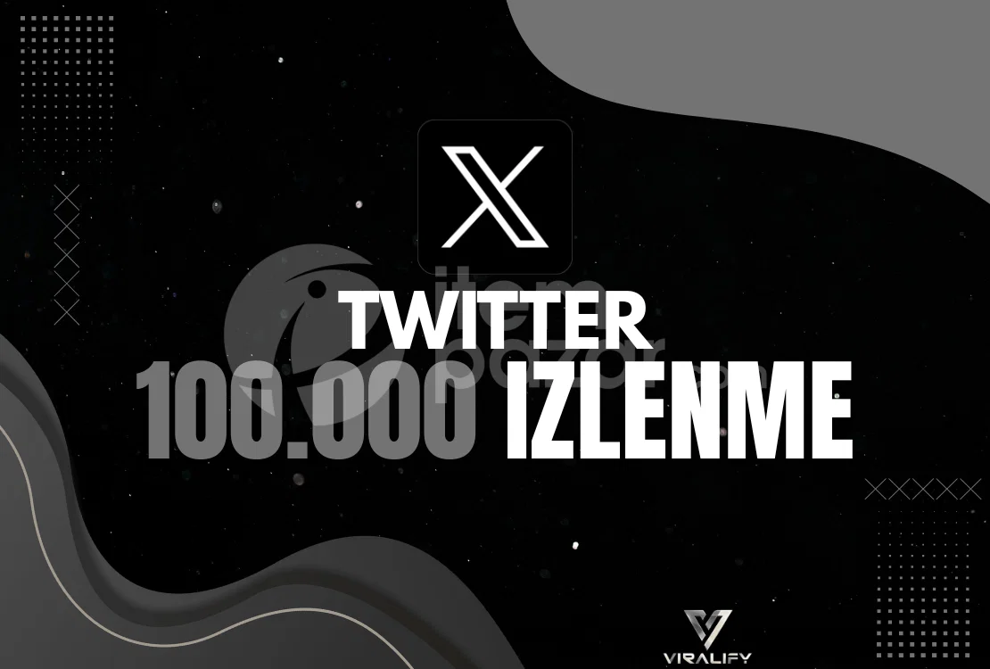 ⭐️TWITTER 100.000 İZLENME - HIZLI⭐️