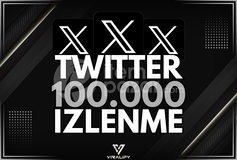 ⭐️TWITTER 100.000 İZLENME - HIZLI⭐️