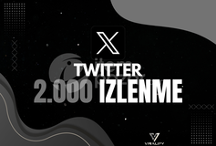 ⭐️TWITTER 2.000 İZLENME - HIZLI⭐️