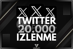 ⭐️TWITTER 20.000 İZLENME - HIZLI⭐️