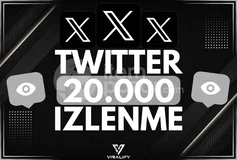 ⭐️TWITTER 20.000 İZLENME - HIZLI⭐️