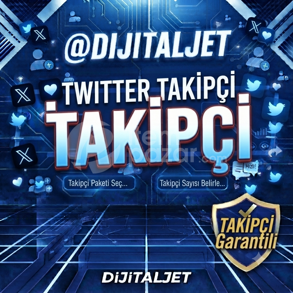 Twitter 2.500 Takipçi Garantili