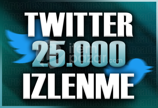 ✨Twitter | 25000 İzlenme + Garantili✨