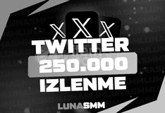 [Twitter] 250.000 Görüntülenme/İzlenme