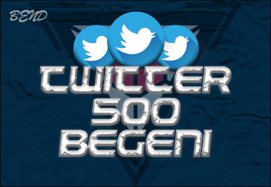 TWITTER 500 BEĞENİ - EN UYGUN FİYAT
