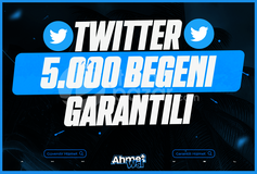 Twitter 5.000 Beğeni Garantili