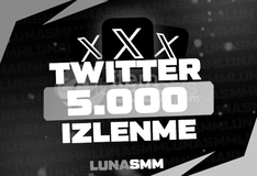 [Twitter] 5.000 Görüntülenme/İzlenme