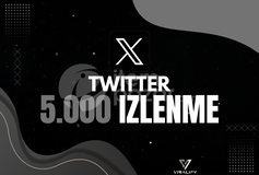 ⭐️TWITTER 5.000 İZLENME - HIZLI⭐️