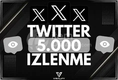 ⭐️TWITTER 5.000 İZLENME - HIZLI⭐️
