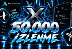 ✨Twitter | 50000 İzlenme + Garantili✨