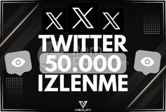 ⭐️TWITTER 50.000 İZLENME - HIZLI⭐️