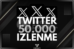 ⭐️TWITTER 50.000 İZLENME - HIZLI⭐️