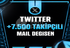 ⭐TWİTTER +7.500 TAKIPCILI 2007-2026 HESAP⭐