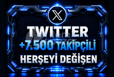 ⭐TWİTTER +7.500 TAKIPCILI 2007-2026 HESAP⭐