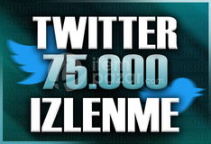 ✨Twitter | 75000 İzlenme + Garantili✨