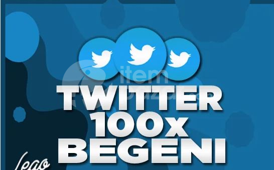 Twitter/beğeni 100