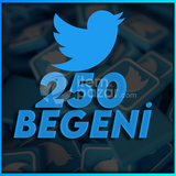 Twitter (X) 250 Türk Gerçek Beğeni