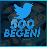 Twitter (X) 500 Türk Gerçek Beğeni