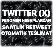 Twitter X Fenomen Hesaplardan Organik Retweet