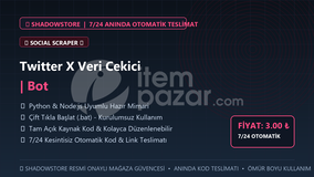 Twitter X Veri Cekici | Bot | #035