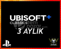UBİSOFT+ 3 AY +50 OYUN PS4/PS5