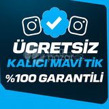 ⭐ÜCRETSİZ+KALICI MAVİ TİK ALMA %100⭐