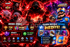 UCUZ 72K KUP|106/106392 SKİN|METEOR 2|CR HEDİYE