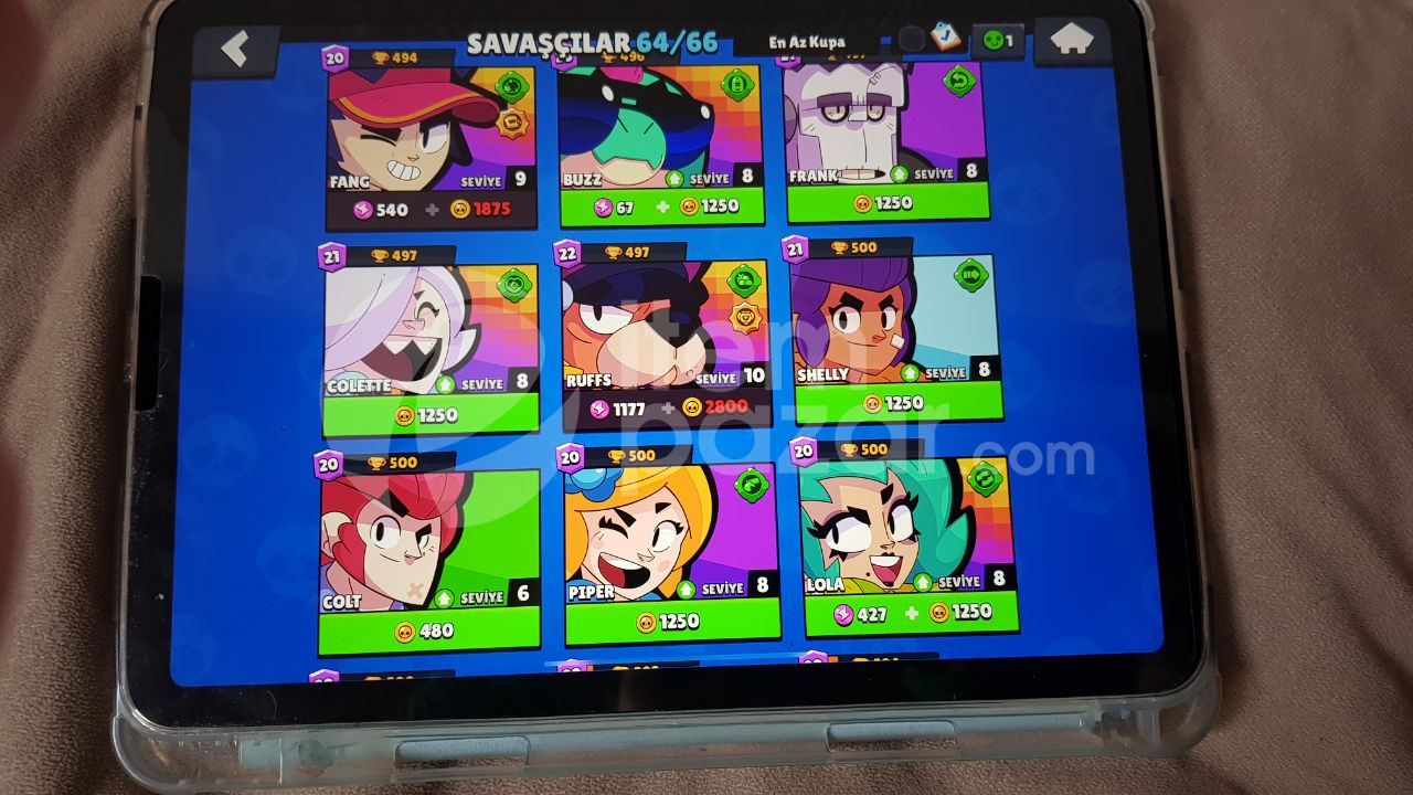 UCUZ BRAWL STARS HESAP [25K]