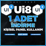 UI8 1 ADET İNDİRME KİŞİSEL KULLANIM