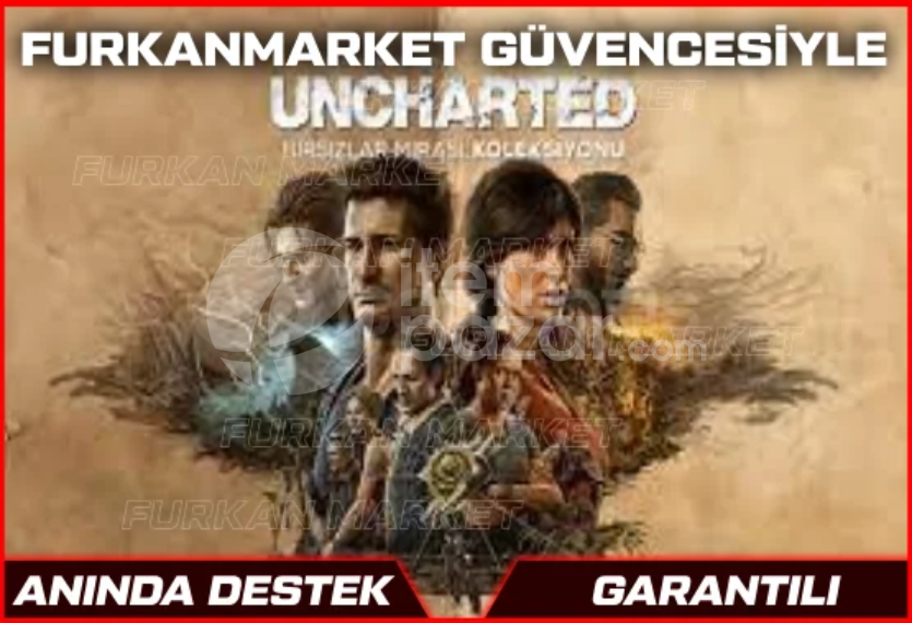 ⭐UNCHARTED HIRSIZLAR MİRASI+GARANTİ+DESTEK⭐