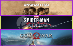Uncharted + Miles Morales + God Of War