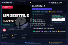 Undertale Garantili + Hediye