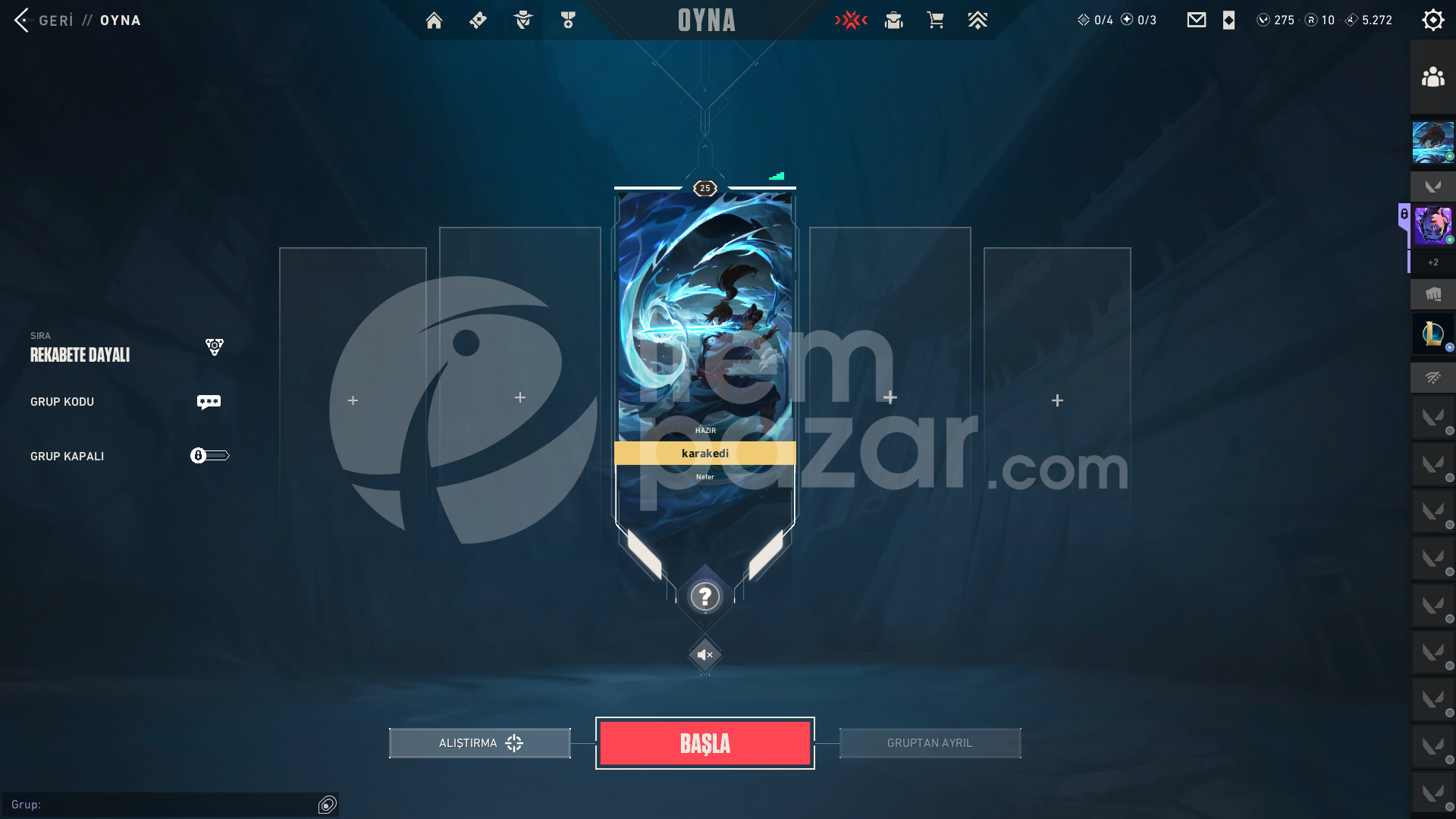 UNRANKED KURONOMİ 2.0 FULL SET +KAOS VANDAL+BP 