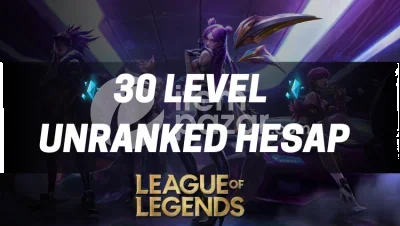 LOL +30 LVL RANKED AKTİF RANDOM HESAP (VİP)