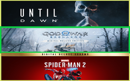 Until Dawn + Ragnarök + Spiderman 2