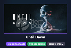 ⭐ Until Dawn + Sınırsız Garanti ⭐