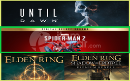 Until Dawn + Spiderman 2 + Elden Ring