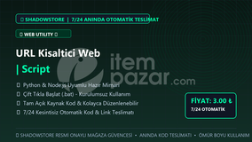 URL Kisaltici Web | Script | #058